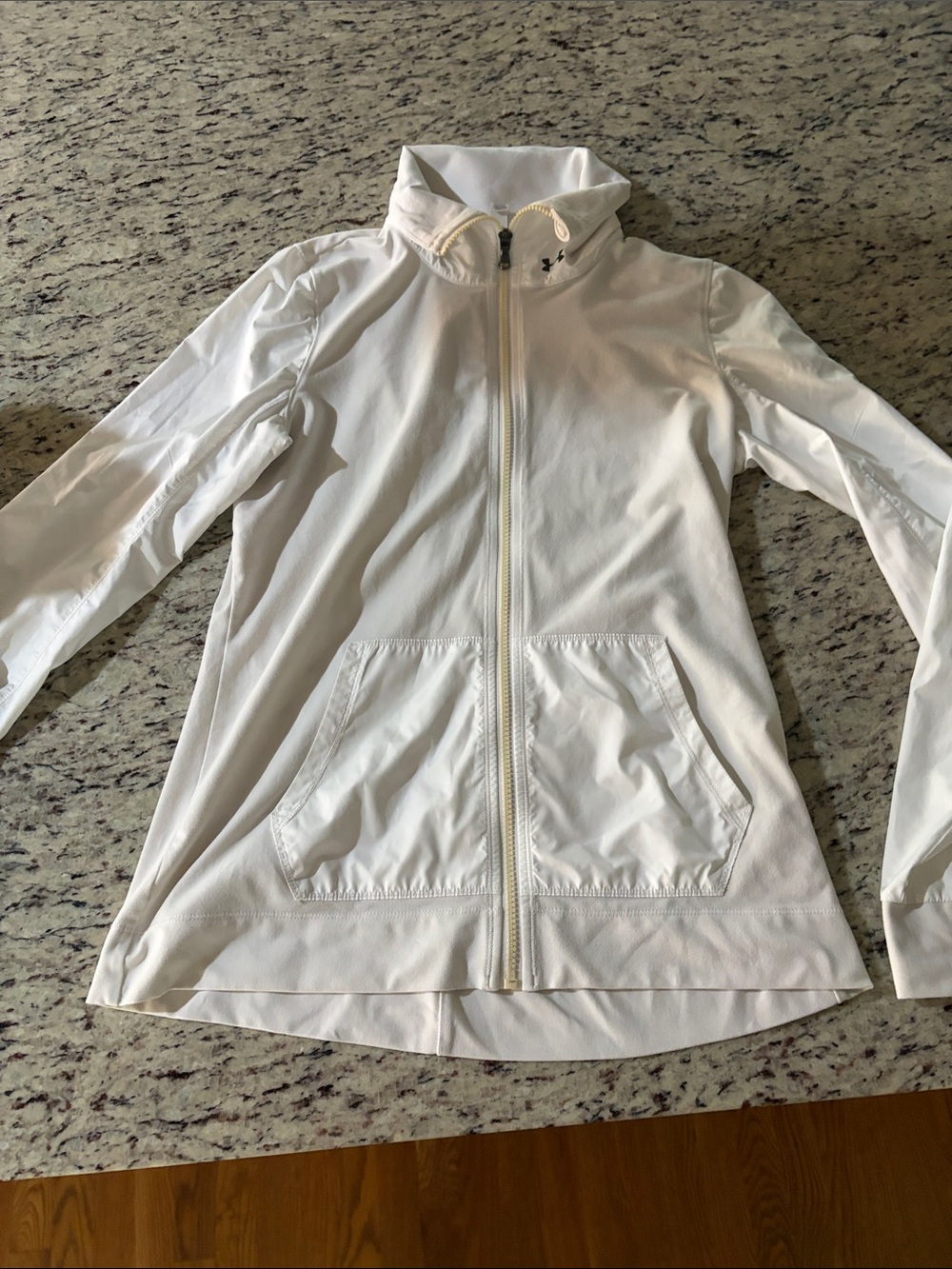 Under Armour Women’s White Full-Zip Utility Jacket